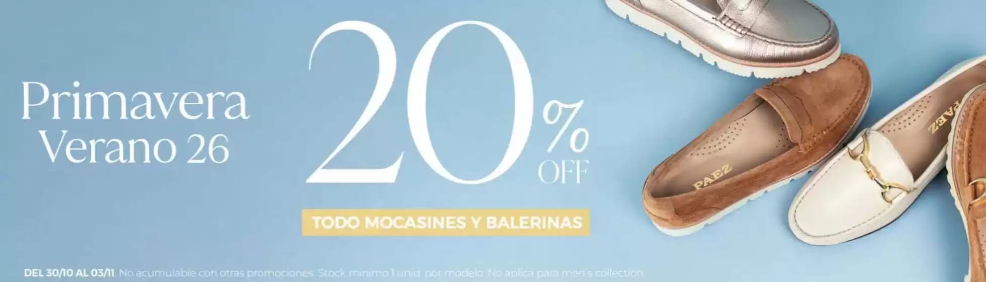 Catálogo Paez | 20%off primavera | 2025-10-31T00:00:00.000Z - 2025-12-20T00:00:00.000Z