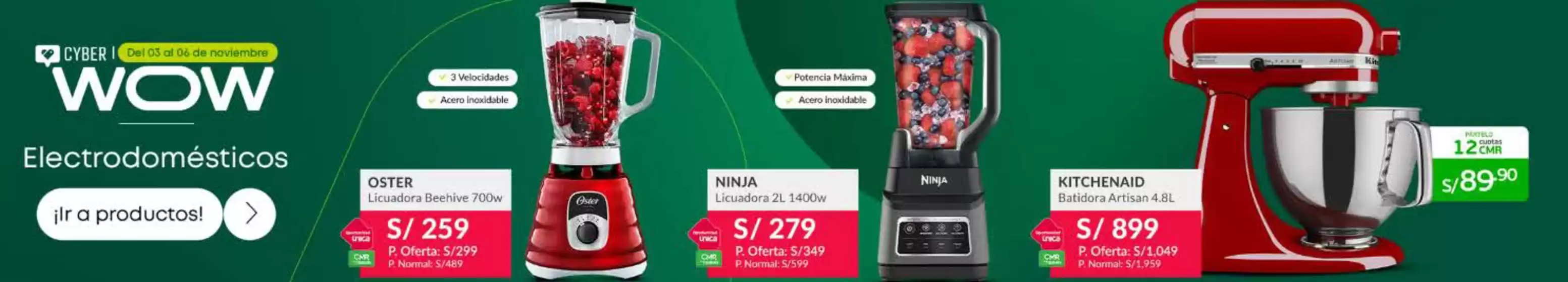 Catálogo Falabella | Cyber wow  | 2025-11-03T00:00:00.000Z - 2025-11-06T00:00:00.000Z