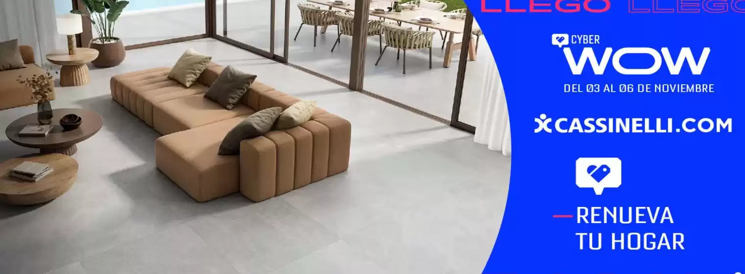 Catálogo Cassinelli | Cyber  | 2025-11-03T00:00:00.000Z - 2025-11-06T00:00:00.000Z
