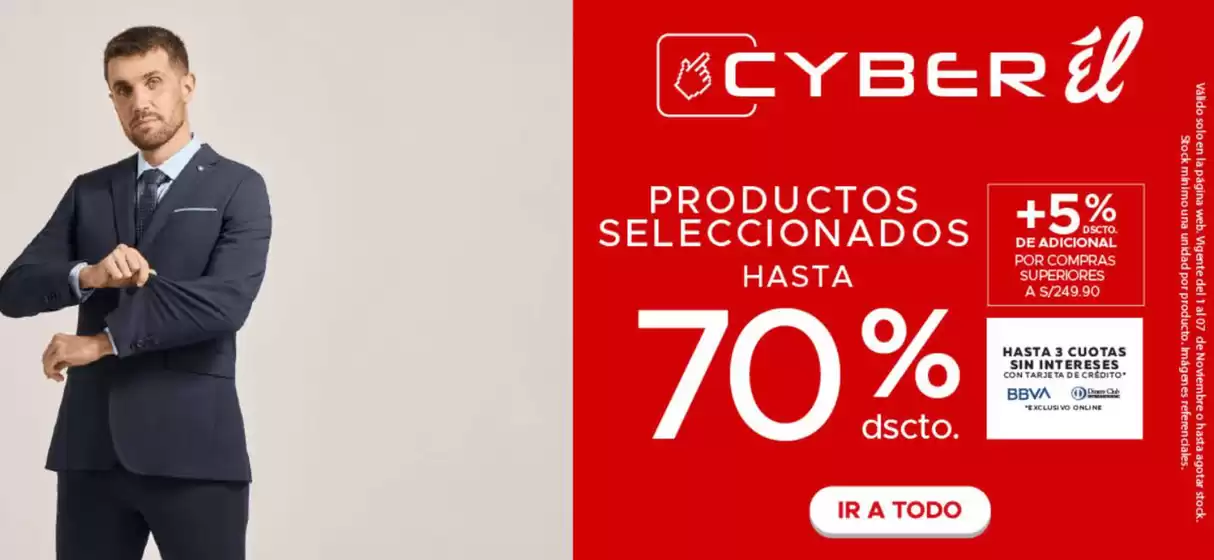 Catálogo Tiendas Él | Cyber Él | 2025-11-03T00:00:00.000Z - 2025-11-07T00:00:00.000Z