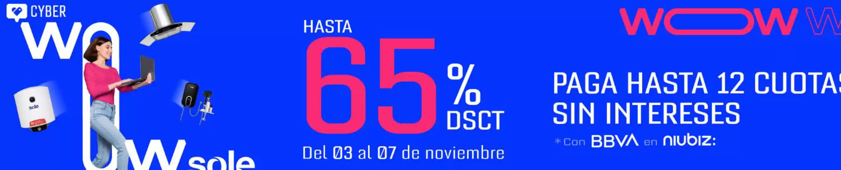 Catálogo Sole | Cyber Wow  | 2025-11-04T00:00:00.000Z - 2025-11-07T00:00:00.000Z