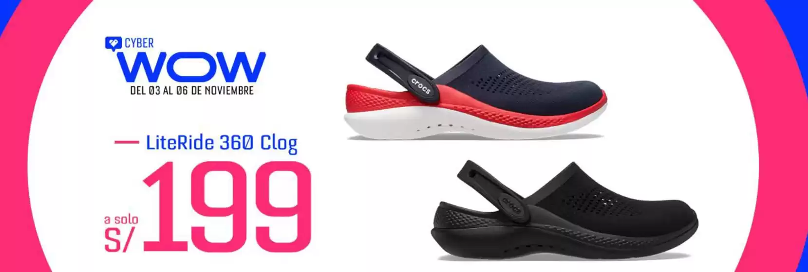 Catálogo Crocs | Cyber Wow | 2025-11-04T00:00:00.000Z - 2025-11-06T00:00:00.000Z