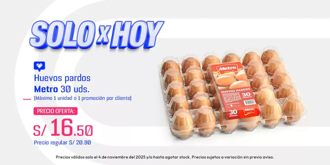 Catálogo Metro | Nuevas ofertas para descubrir | 2025-11-04T00:00:00.000Z - 2025-11-04T00:00:00.000Z