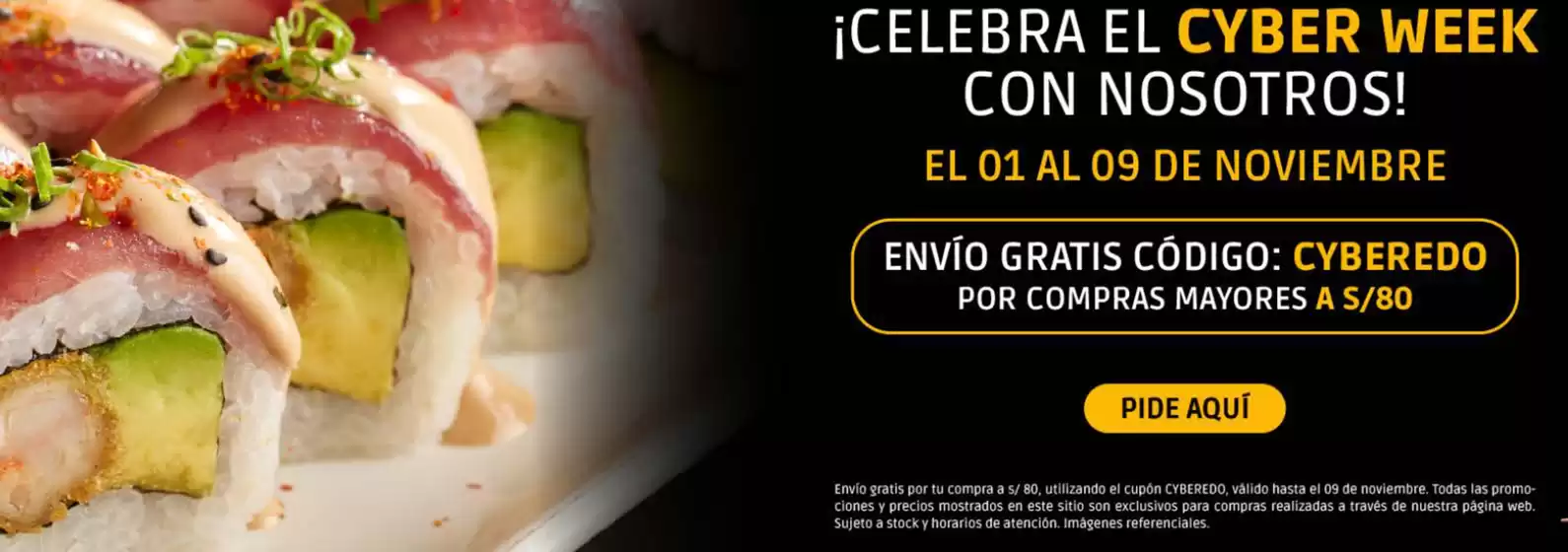 Catálogo Edo Sushi Bar | Cyber week  | 2025-11-04T00:00:00.000Z - 2025-11-09T00:00:00.000Z