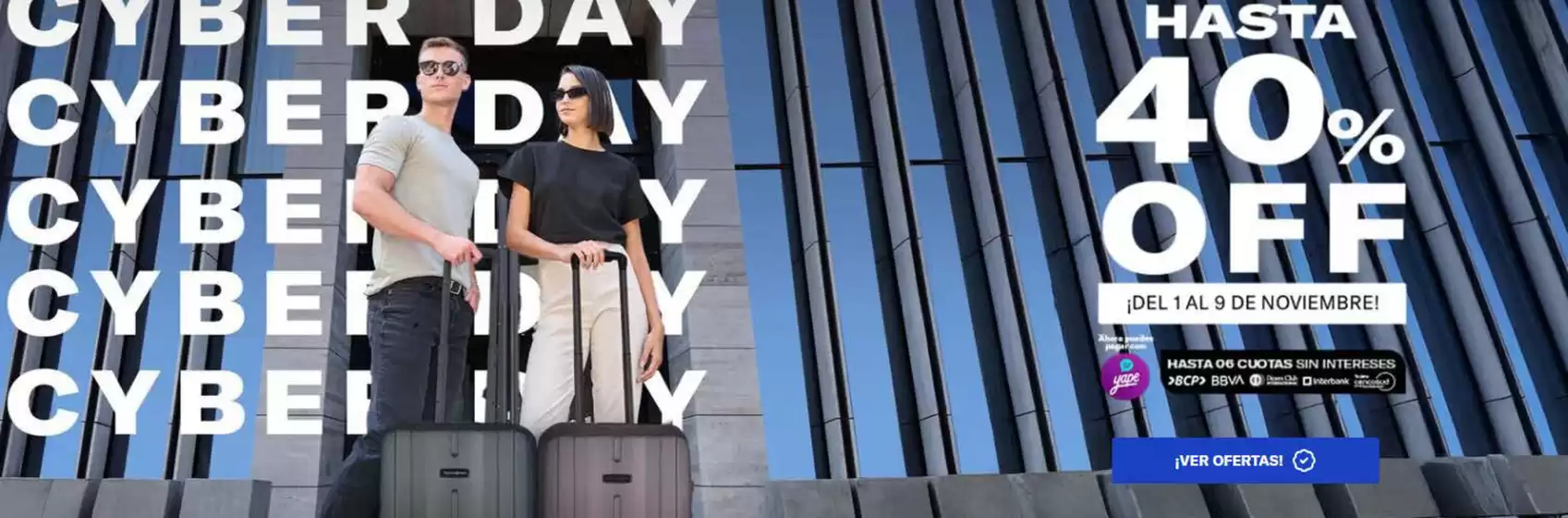 Catálogo Samsonite | Cyber Day | 2025-11-04T00:00:00.000Z - 2025-11-09T00:00:00.000Z