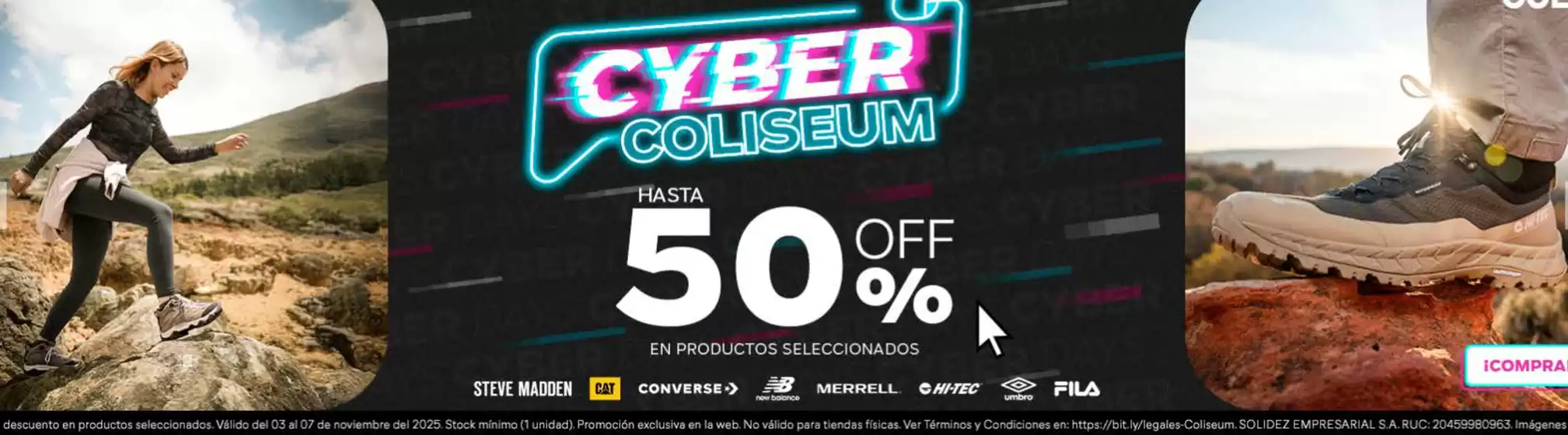 Catálogo Coliseum | Cyber | 2025-11-05T00:00:00.000Z - 2025-11-07T00:00:00.000Z