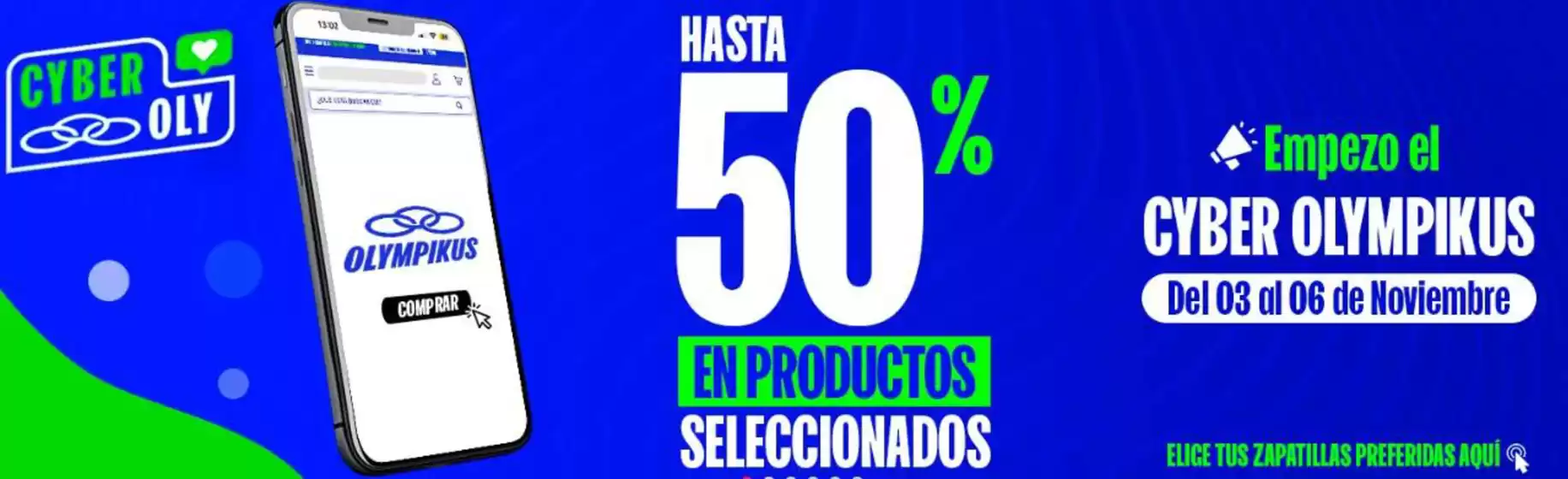 Catálogo Olympikus | Cyber Oly  | 2025-11-05T00:00:00.000Z - 2025-11-06T00:00:00.000Z