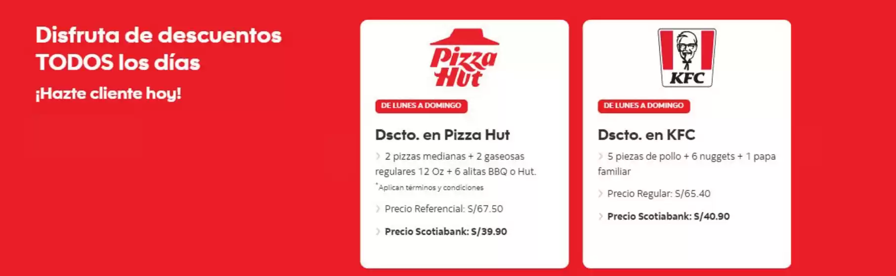 Catálogo Scotiabank | Difruta Dscto todos los dias! | 2025-11-06T00:00:00.000Z - 2025-11-30T00:00:00.000Z