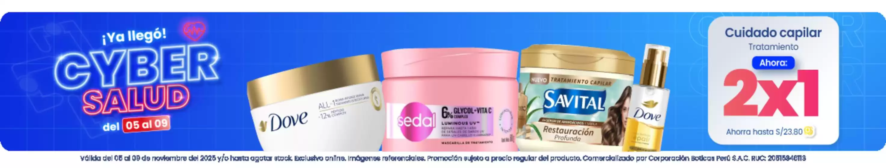 Catálogo Boticas Perú | Excelente oferta para todos los clientes | 2025-11-05T00:00:00.000Z - 2025-11-09T00:00:00.000Z