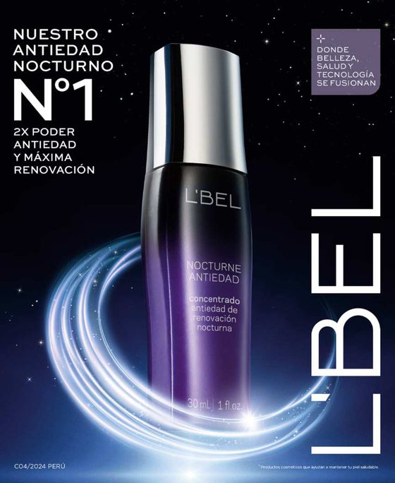 Catálogo L'Bel | Nuestro Antiedad Nocturno C/04 | 2024-01-19T00:00:00.000Z - 2024-03-15T00:00:00.000Z