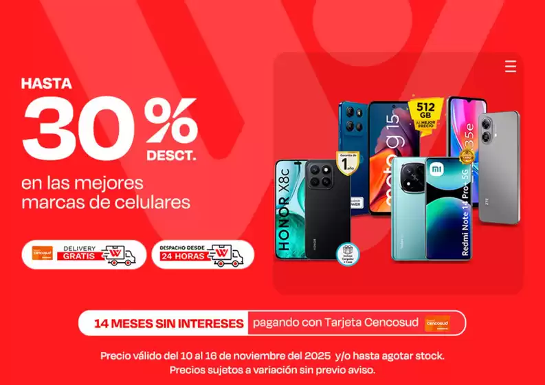 Catálogo Wong | Excelente oferta para cazadores de gangas | 2025-11-10T00:00:00.000Z - 2025-11-16T00:00:00.000Z