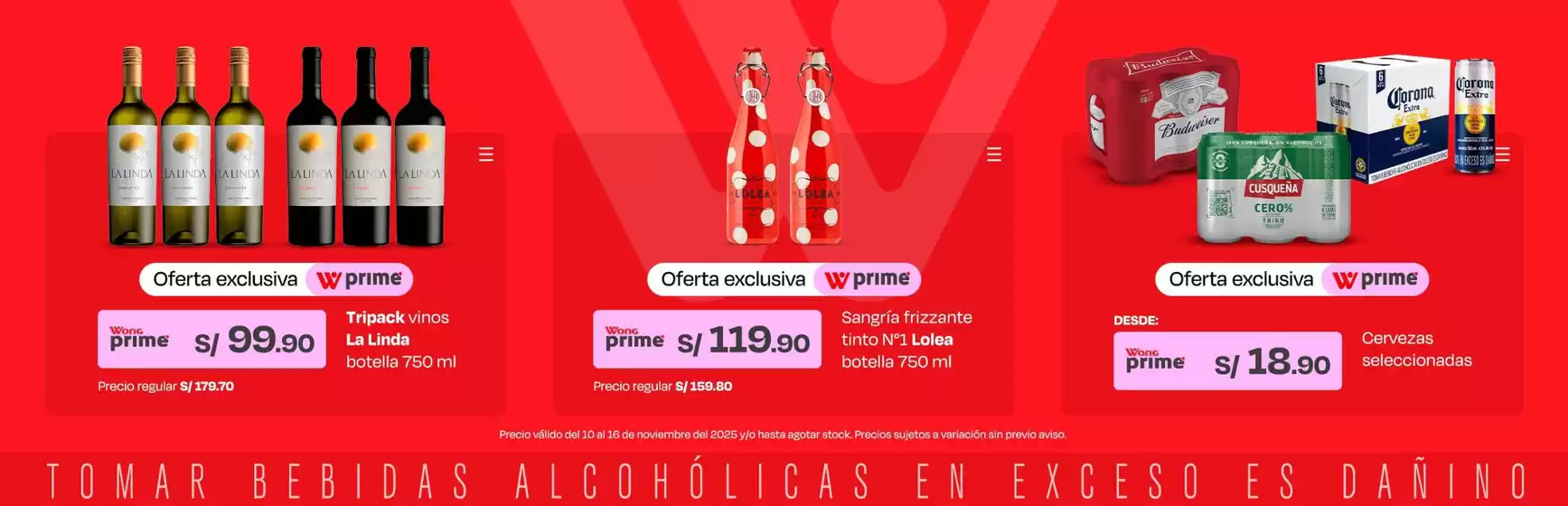 Catálogo Wong | Ofertas principales y descuentos | 2025-11-10T00:00:00.000Z - 2025-11-16T00:00:00.000Z