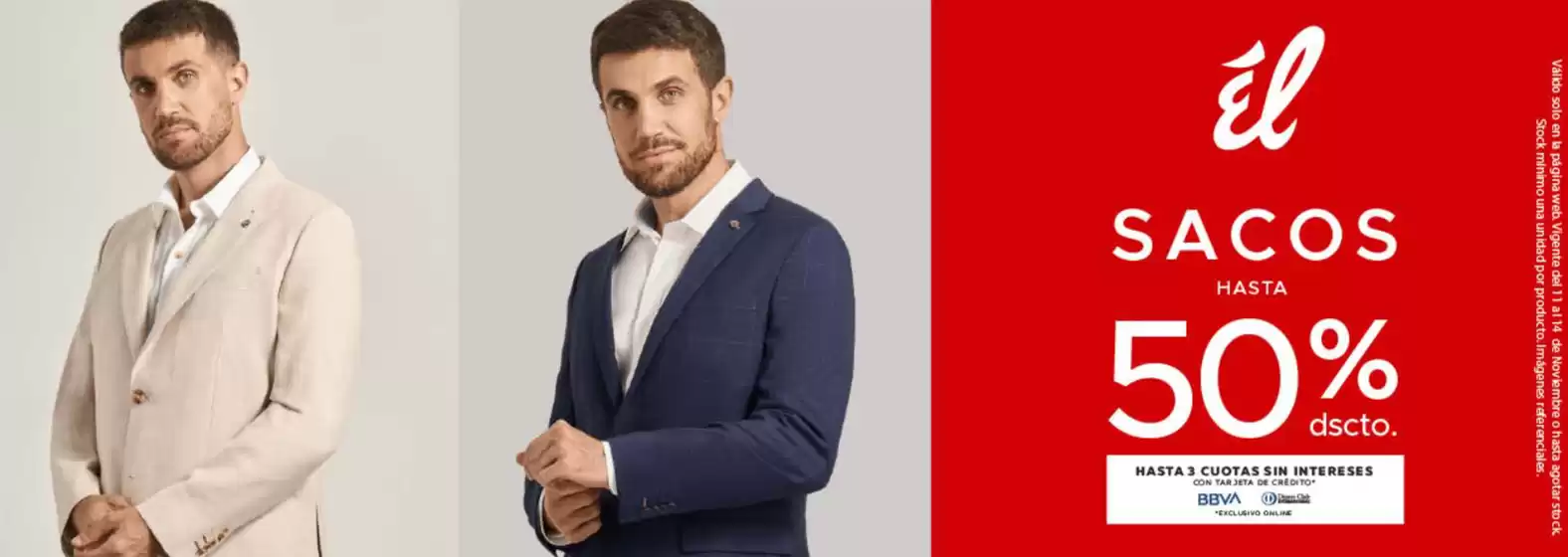 Catálogo Tiendas Él | Hasta 50% dscto  | 2025-11-11T00:00:00.000Z - 2025-11-14T00:00:00.000Z