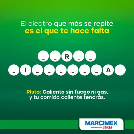 Catálogo Marcimex | Ofertas principales para todos los cazadores de gangas | 2025-11-12T00:00:00.000Z - 2025-11-26T00:00:00.000Z