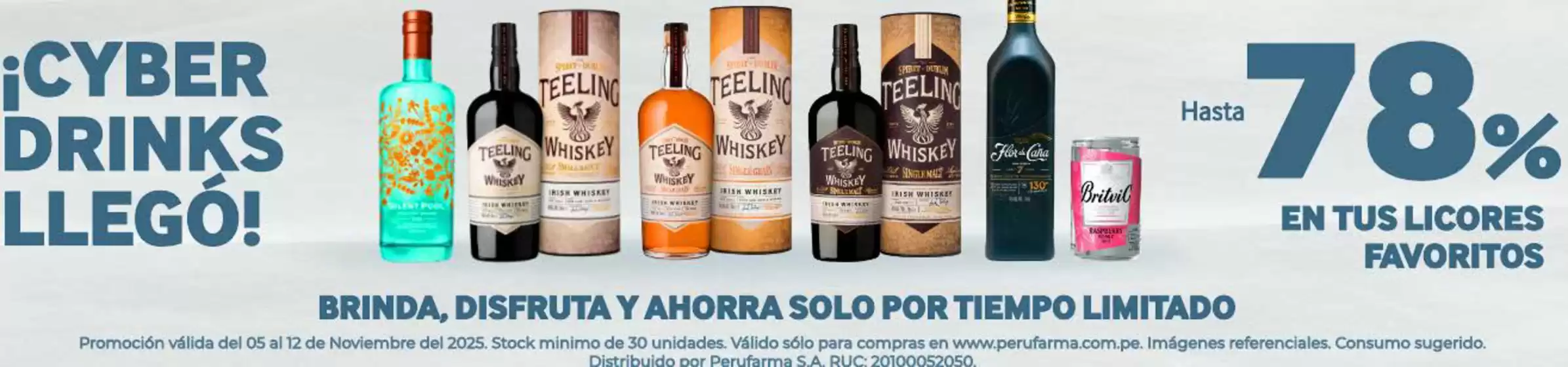 Catálogo Perufarma | Cyber drinks llego! | 2025-11-12T00:00:00.000Z - 2025-11-12T00:00:00.000Z