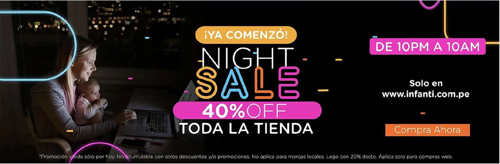 Catálogo Baby Infanti | Night Sale  | 2024-01-26T00:00:00.000Z - 2024-01-31T00:00:00.000Z