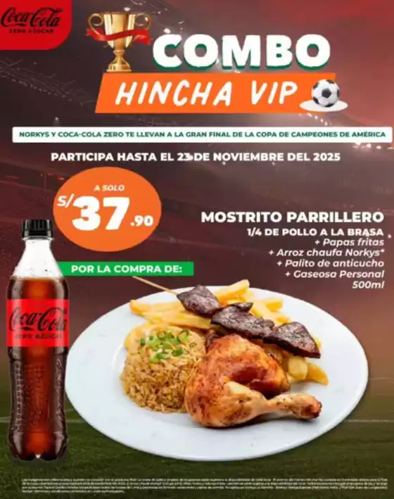 Catálogo Norky's | Combo Hincha vip  | 2025-11-14T00:00:00.000Z - 2025-11-23T00:00:00.000Z