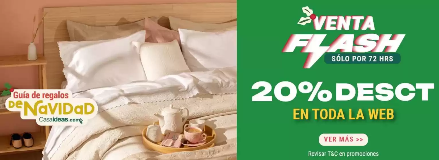 Catálogo Casaideas | Venta Flash  | 2025-11-14T00:00:00.000Z - 2025-11-16T00:00:00.000Z