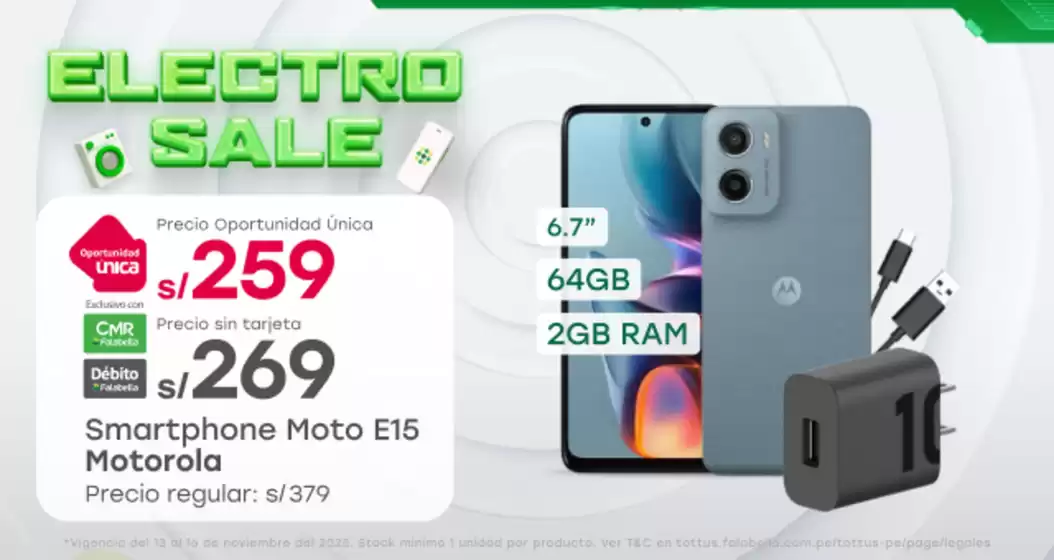 Catálogo Tottus | Ofertas y gangas exclusivas | 2025-11-13T00:00:00.000Z - 2025-11-16T00:00:00.000Z