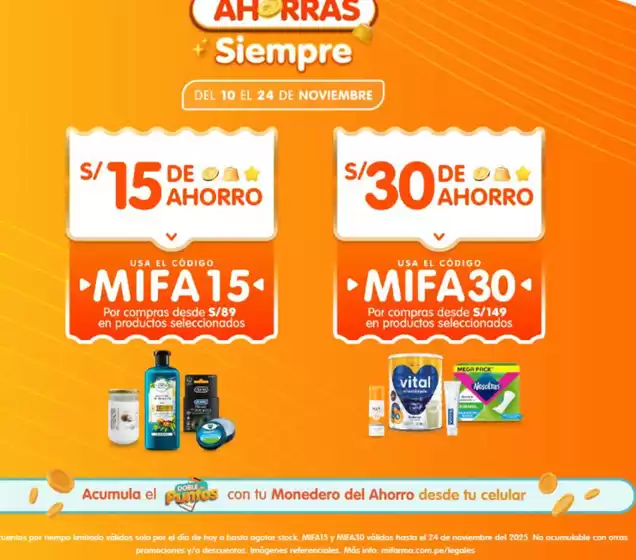 Catálogo Mifarma | Ahorras Siempre | 2025-11-17T00:00:00.000Z - 2025-11-24T00:00:00.000Z