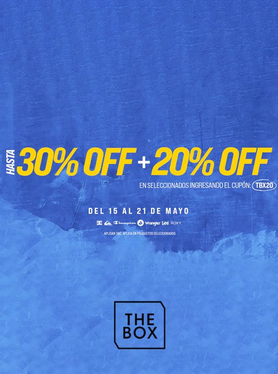 Catálogo The Box | HASTA 50% DESCUENTO | 2023-05-16T00:00:00.000Z - 2023-05-21T00:00:00.000Z