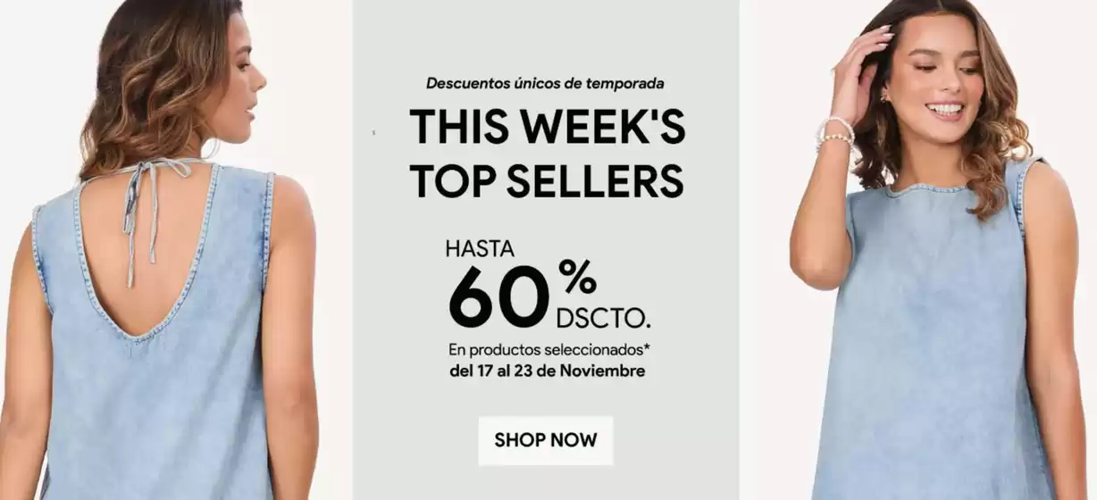 Catálogo Cotton's Jeans | This Weeks Top Sellers | 2025-11-19T00:00:00.000Z - 2025-11-23T00:00:00.000Z