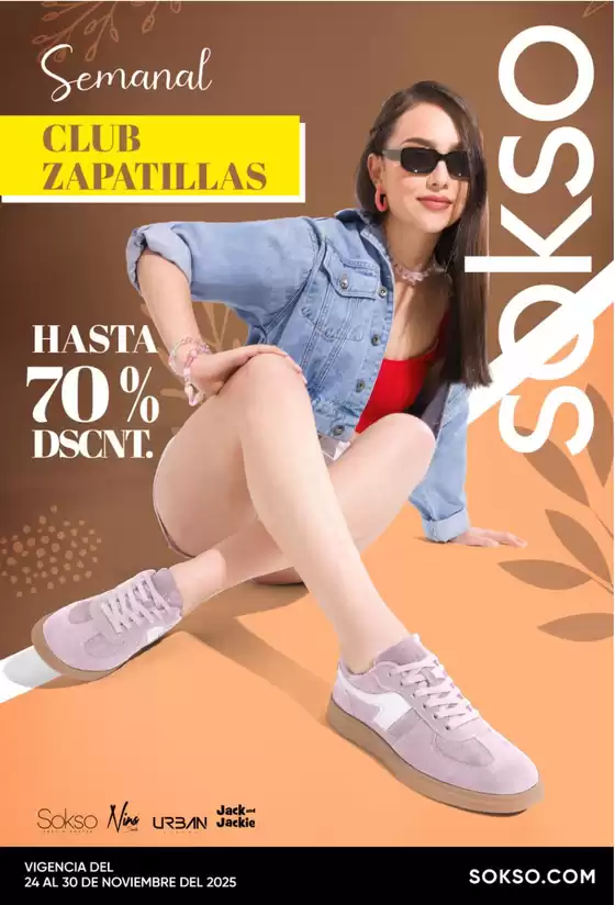 Catálogo Sokso en Barranca | SEMANAL CLUB ZAPATILLAS | 2025-11-24T00:00:00.000Z - 2025-11-30T00:00:00.000Z