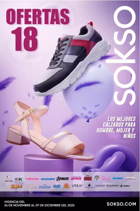 Catálogo Sokso en Barranca | OFERTAS 18 | 2025-11-24T00:00:00.000Z - 2025-12-07T00:00:00.000Z