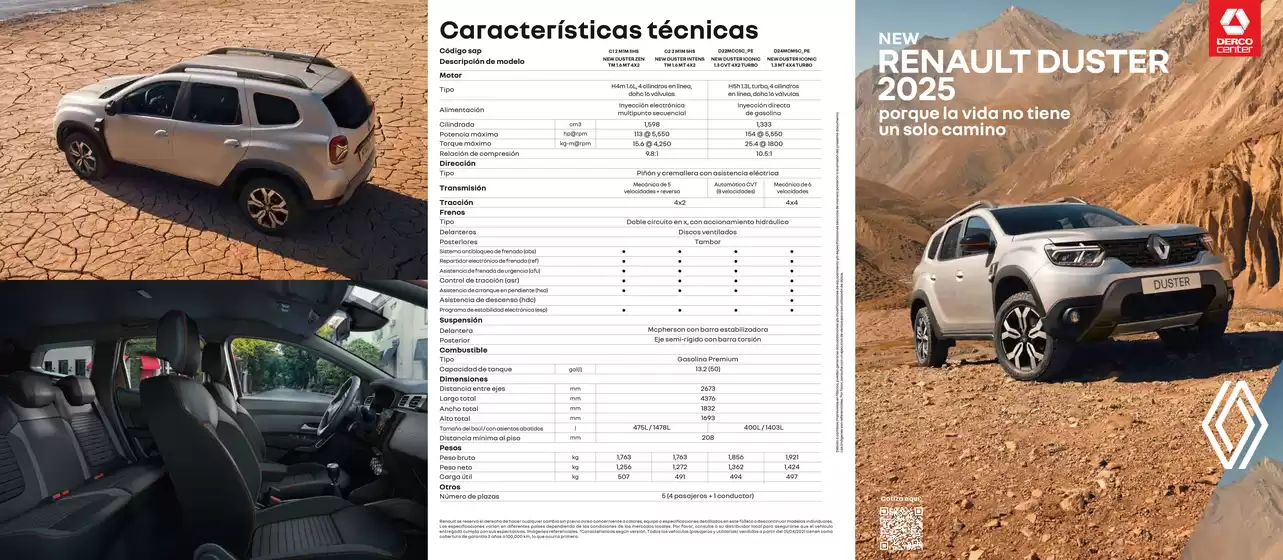 Catálogo Renault | RENAULT DUSTER | 2025-11-21T00:00:00.000Z - 2026-03-31T00:00:00.000Z