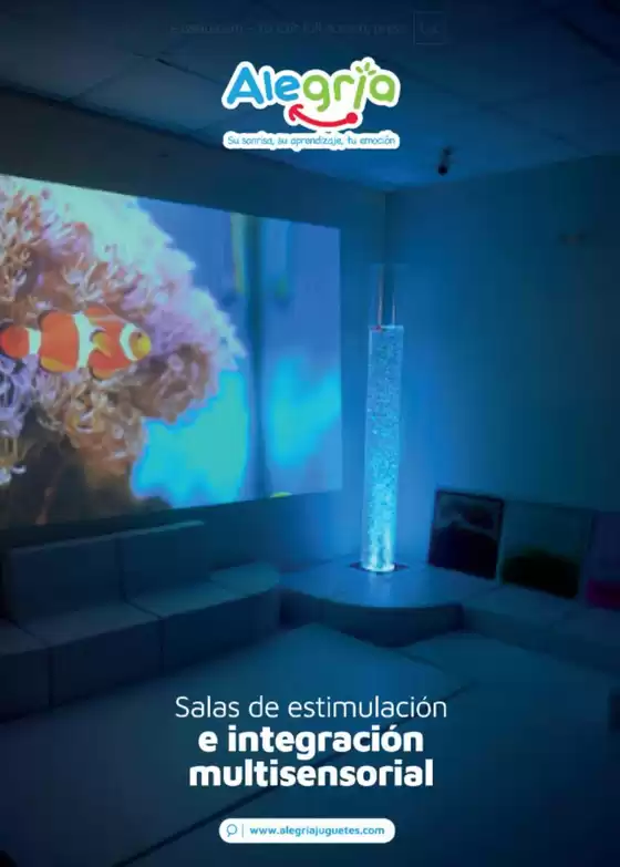 Catálogo Alegría Juguetes | Salas de estimulacion e integracion multisensorial  | 2025-11-21T00:00:00.000Z - 2025-12-14T00:00:00.000Z