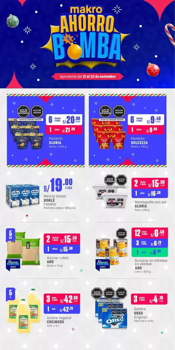 Catálogo Makro | Volante FDS #3 Noviembre | 2025-11-21T00:00:00.000Z - 2025-11-23T00:00:00.000Z