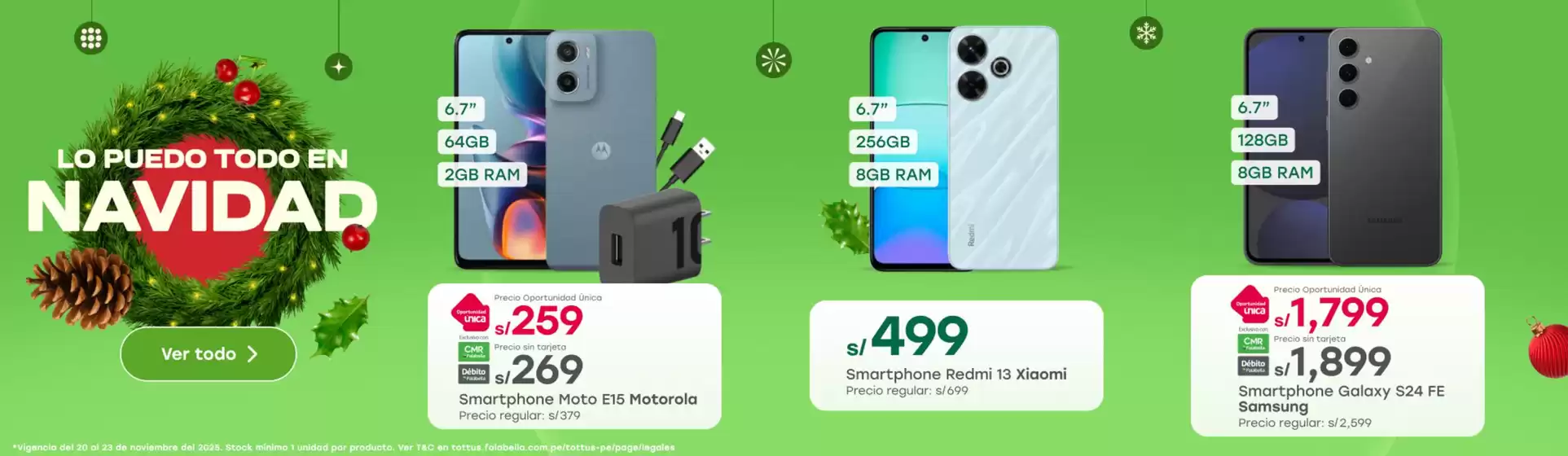 Catálogo Tottus | Ofertas especiales para ti | 2025-11-20T00:00:00.000Z - 2025-11-23T00:00:00.000Z