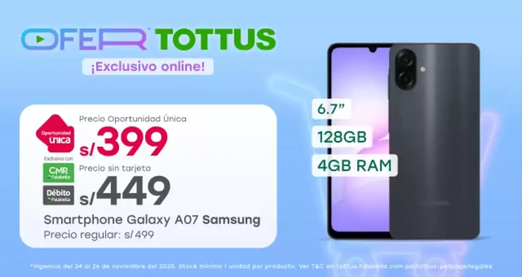Catálogo Tottus | Nuevas ofertas para descubrir | 2025-11-24T00:00:00.000Z - 2025-11-26T00:00:00.000Z