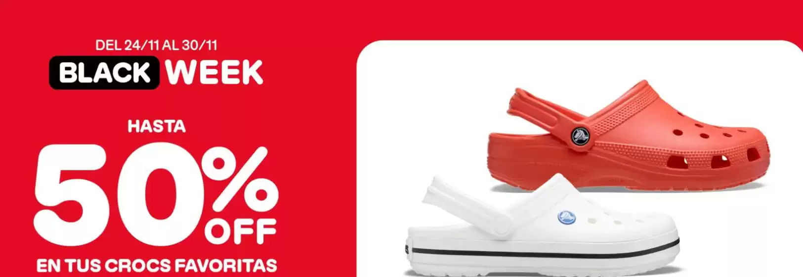 Catálogo Crocs | Black Week  | 2025-11-25T00:00:00.000Z - 2025-11-30T00:00:00.000Z