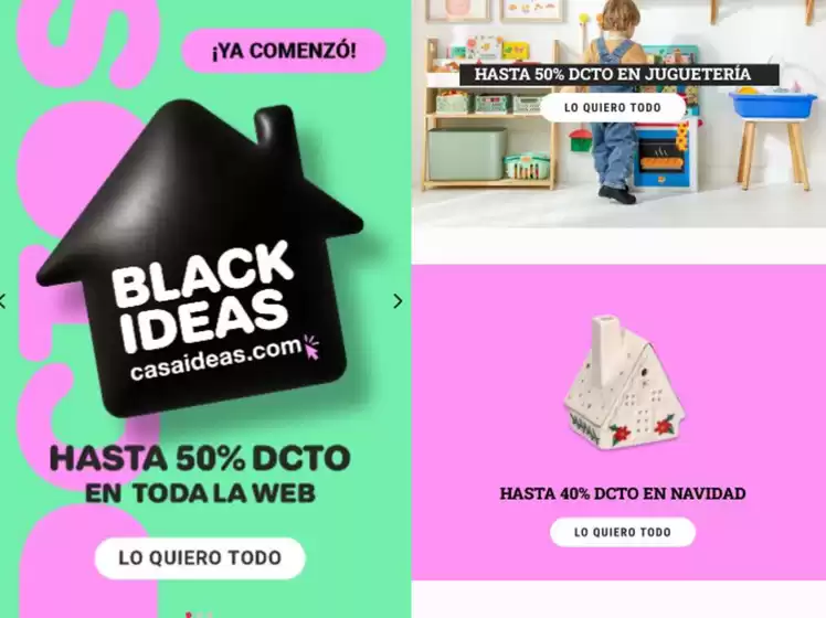 Catálogo Casaideas | Black Friday  | 2025-11-27T00:00:00.000Z - 2025-11-30T00:00:00.000Z