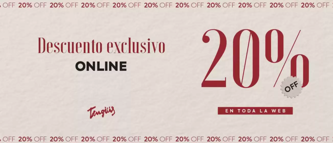 Catálogo Tanguis | Descuento exlusivo 20%off | 2025-11-27T00:00:00.000Z - 2025-12-21T00:00:00.000Z