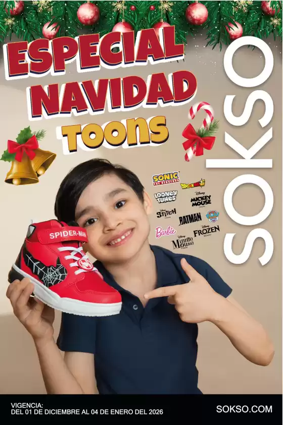 Catálogo Sokso | ESPECIAL NAVIDAD TOONS | 2025-12-01T00:00:00.000Z - 2026-01-04T00:00:00.000Z