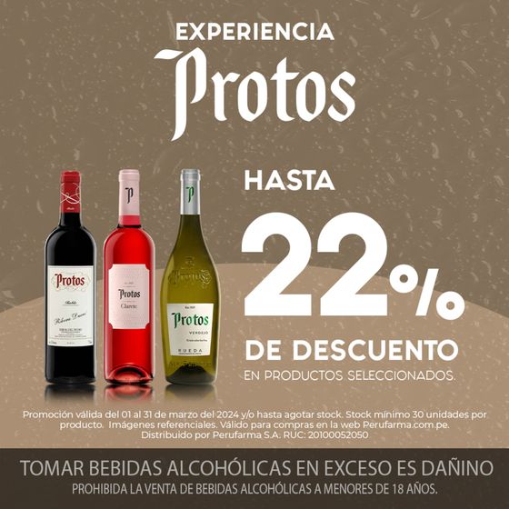 Catálogo Perufarma | Experiencia Protos | 2024-03-05T00:00:00.000Z - 2024-03-31T00:00:00.000Z