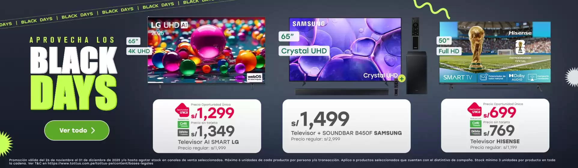 Catálogo Tottus en Callao | Promociones actuales | 2025-11-26T00:00:00.000Z - 2025-12-01T00:00:00.000Z