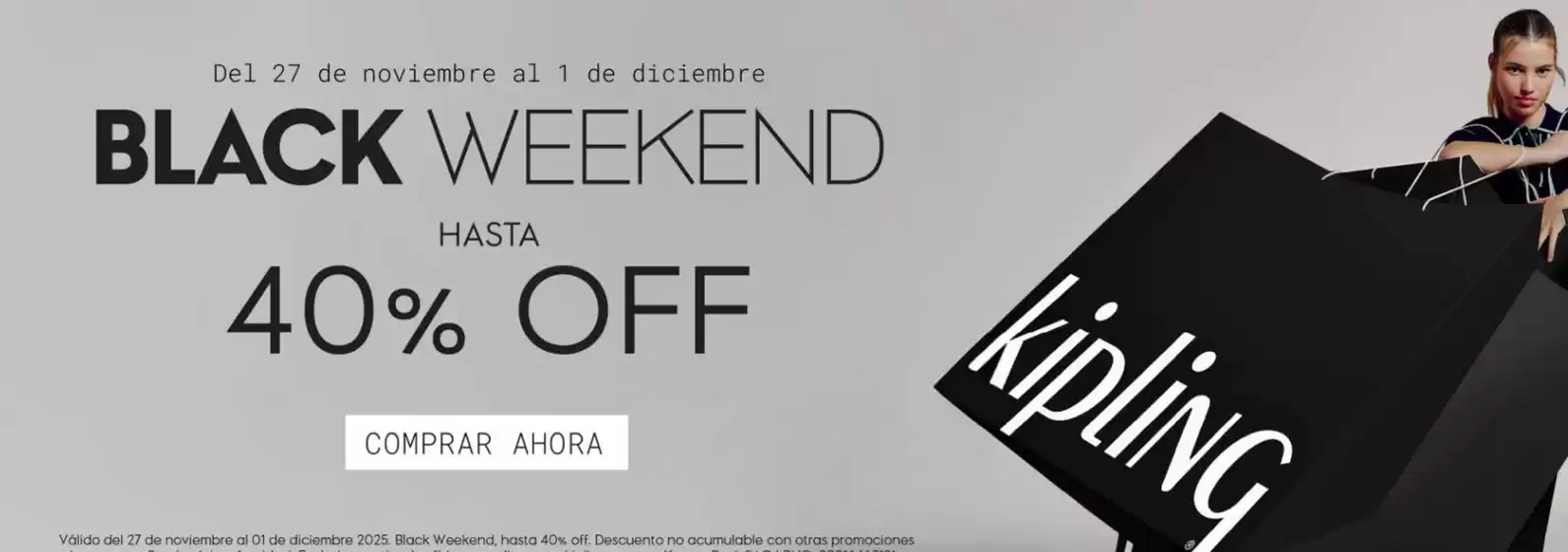 Catálogo Kipling | Black Weekend  | 2025-11-27T00:00:00.000Z - 2025-12-01T00:00:00.000Z