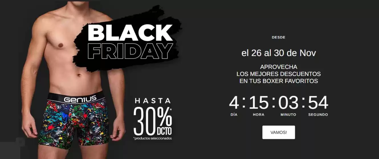 Catálogo Genius Underwear | Black Friday  | 2025-11-27T00:00:00.000Z - 2025-11-30T00:00:00.000Z