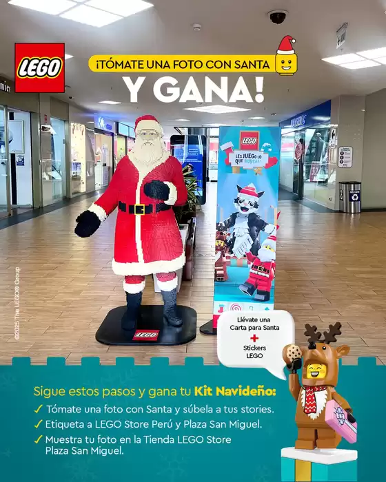 Catálogo LEGO | Tomate una foto con santa y gana! | 2025-12-03T00:00:00.000Z - 2025-12-05T00:00:00.000Z