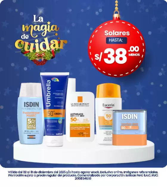 Catálogo Boticas Perú | Ofertas principales para todos los cazadores de gangas | 2025-12-02T00:00:00.000Z - 2025-12-31T00:00:00.000Z