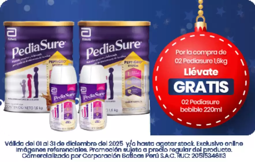 Catálogo Boticas Perú | Nuestras mejores gangas | 2025-12-01T00:00:00.000Z - 2025-12-31T00:00:00.000Z