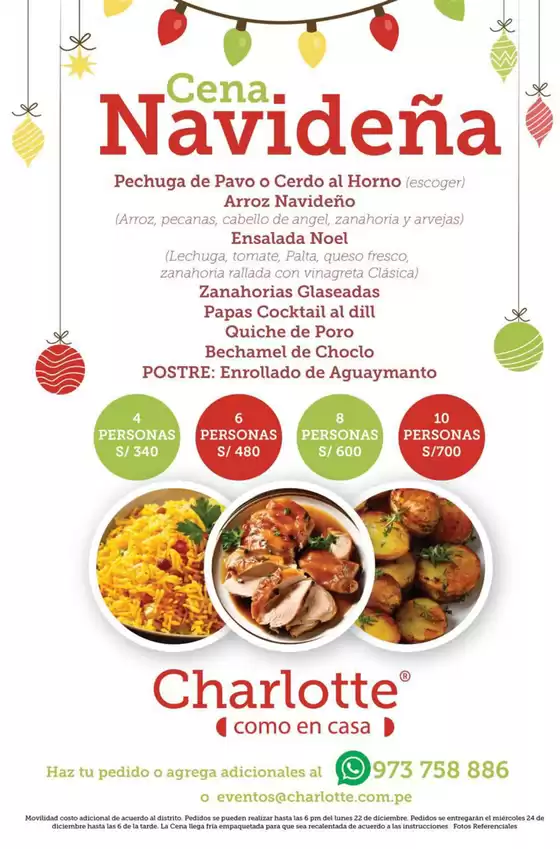 Catálogo Charlotte | Cena Navidena | 2025-12-04T00:00:00.000Z - 2025-12-22T00:00:00.000Z