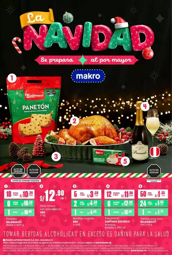 Catálogo Makro | Catálogo Makroahorro VIG#25 | 2025-12-04T00:00:00.000Z - 2025-12-17T00:00:00.000Z