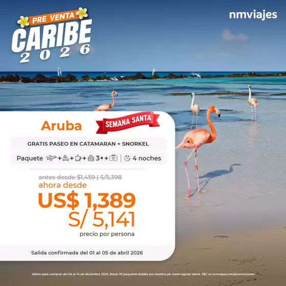 Catálogo Nuevo Mundo Viajes en Lima | Pre Venta Caribe  | 2025-12-05T00:00:00.000Z - 2025-12-14T00:00:00.000Z
