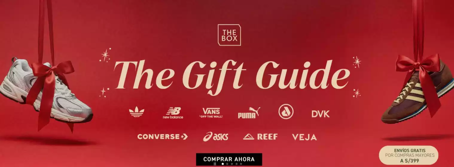 Catálogo The Box | The gift guide  | 2025-12-05T00:00:00.000Z - 2025-12-24T00:00:00.000Z