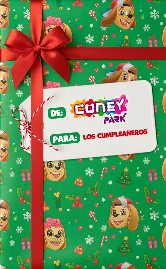 Catálogo Coney Park | Celebra desde S/28.90 por nino  | 2025-12-05T00:00:00.000Z - 2025-12-24T00:00:00.000Z