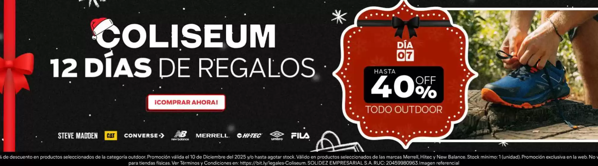 Catálogo Coliseum | Hasta 40%off todo outdoor | 2025-12-10T00:00:00.000Z - 2025-12-10T00:00:00.000Z